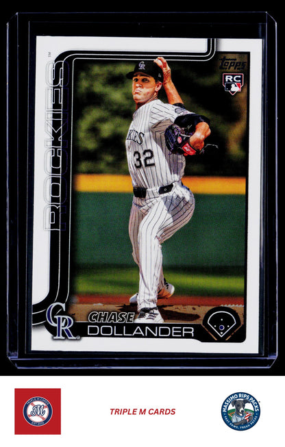 2025 Topps Update #US151 Chase Dollander