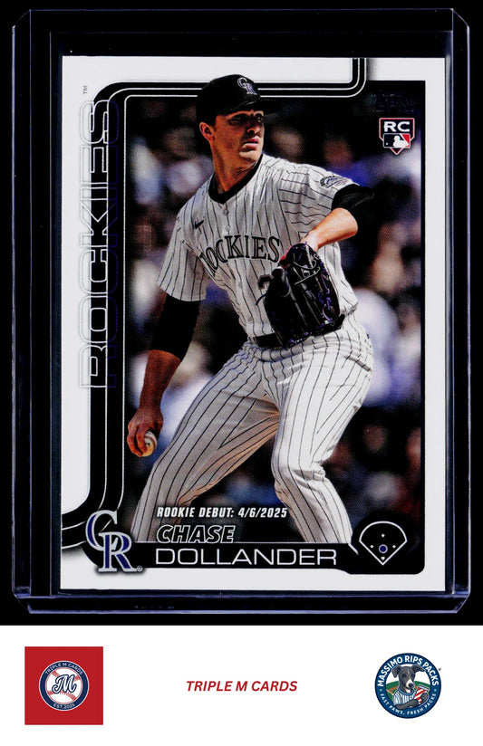 2025 Topps Update #US259 Chase Dollander