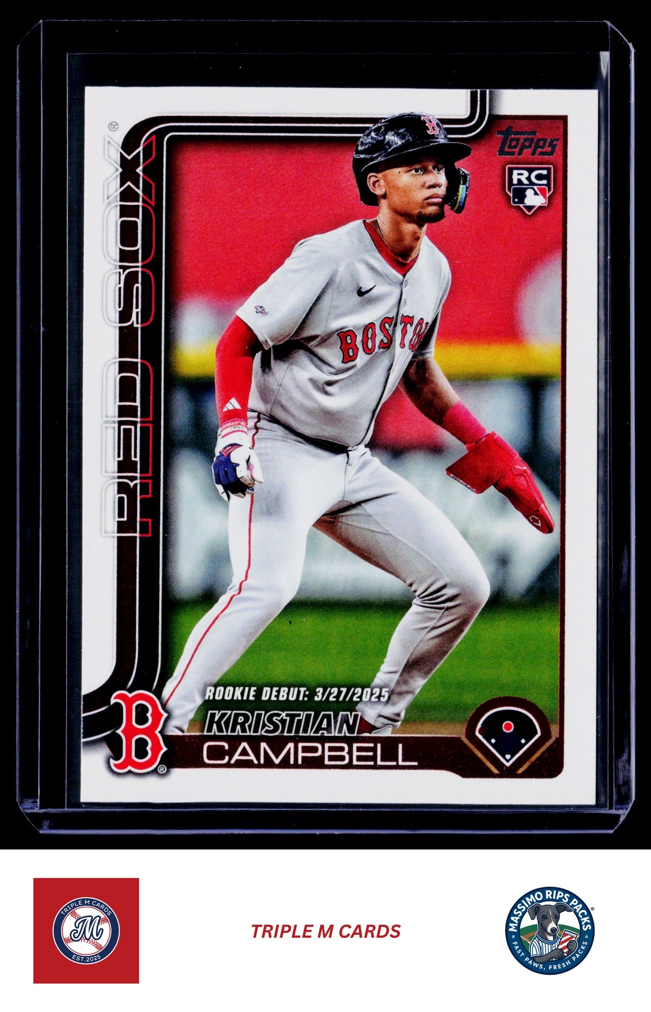 2025 Topps Update #US129 Kristian Campbell