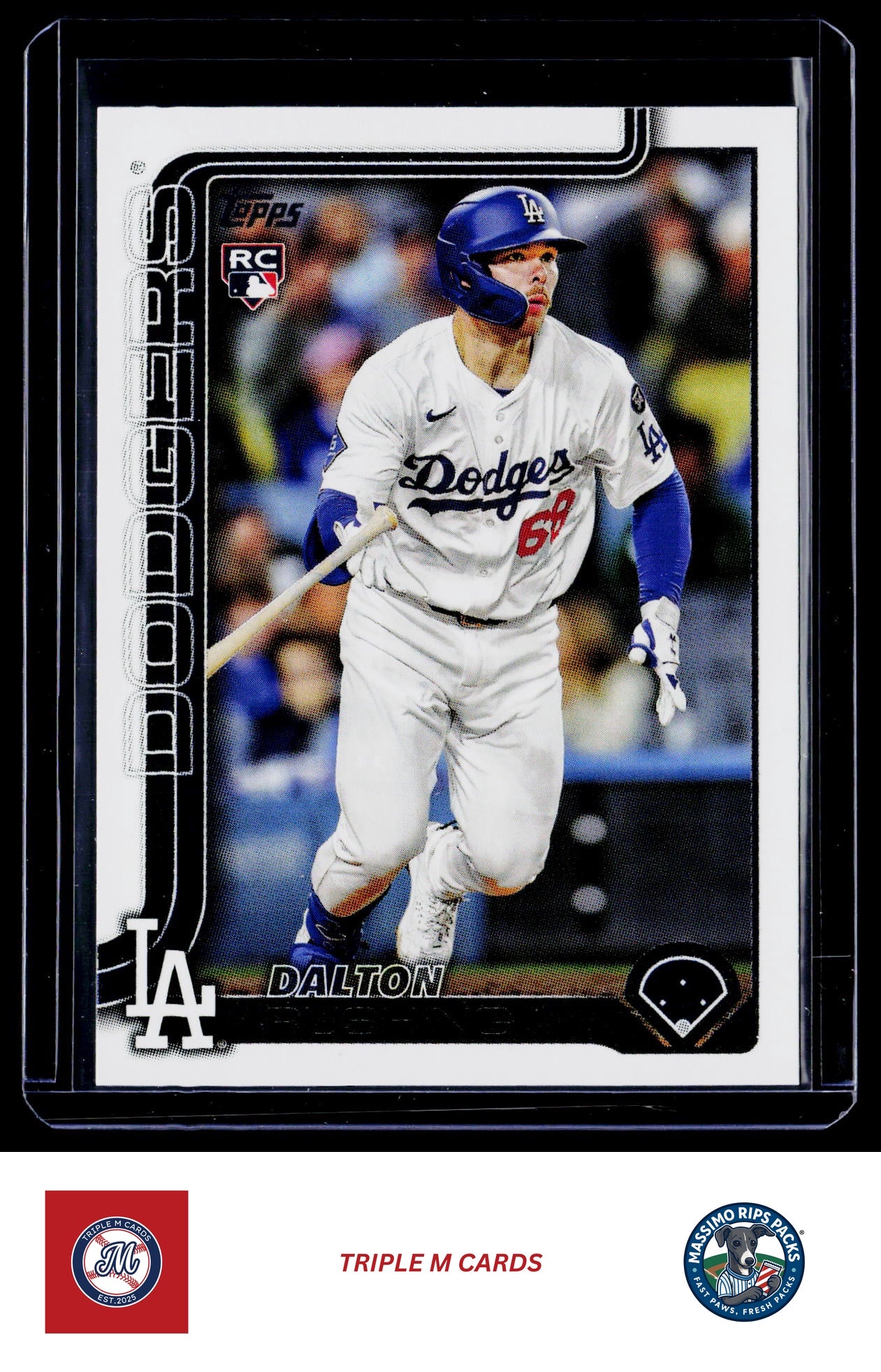 2025 Topps Update #US38 Dalton Rushing