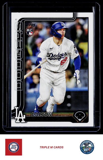 2025 Topps Update #US38 Dalton Rushing