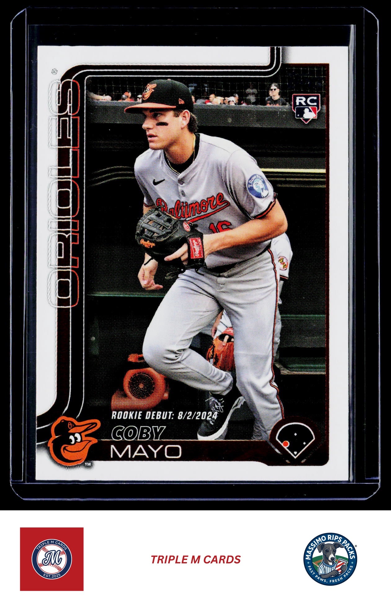 2025 Topps Update #US282 Coby Mayo