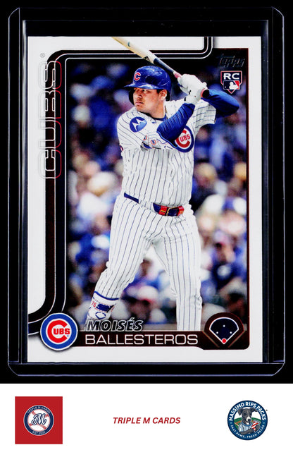 2025 Topps Update #US262 Moisés Ballesteros