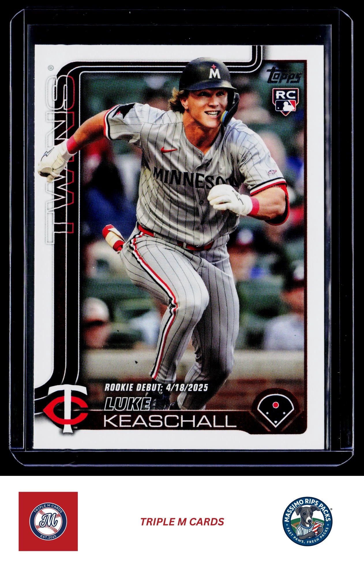 2025 Topps Update #US342 Luke Keaschall