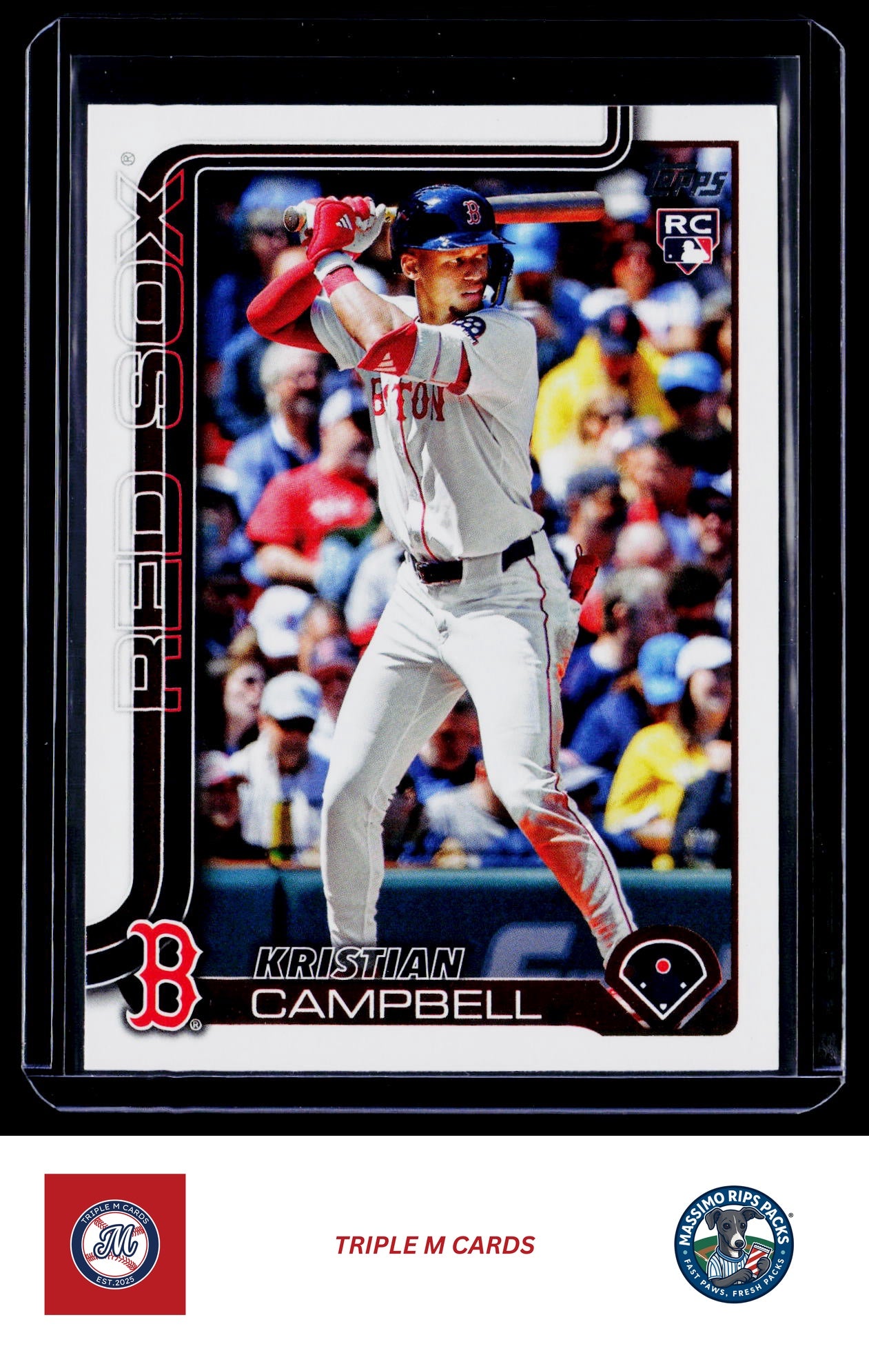 2025 Topps Update #US1 Kristian Campbell