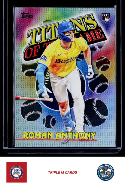 2026 Topps #TOG-9 Roman Anthony Titans of the Game