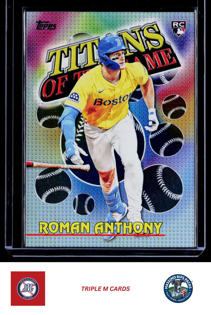 2026 Topps #TOG-9 Roman Anthony Titans of the Game
