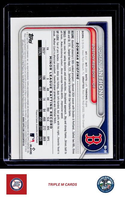 2024 Bowman Draft #BD-19 Roman Anthony