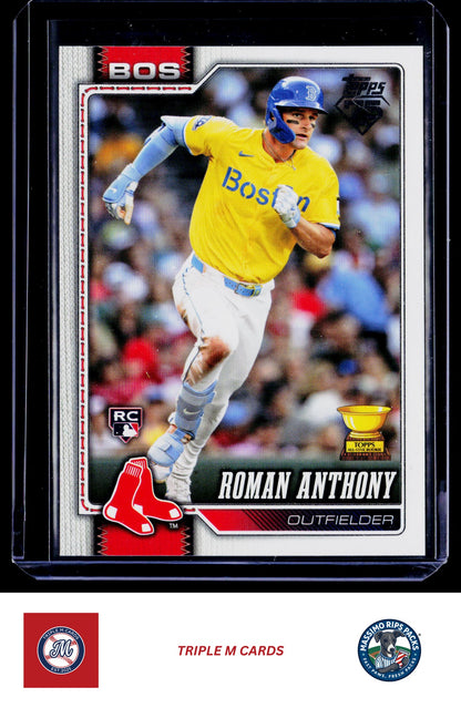 2026 Topps #189 Roman Anthony Super Box Companion Cards
