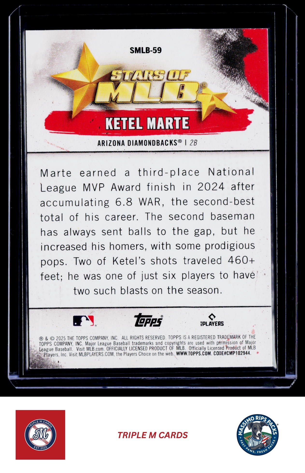 2025 Topps #SMLB-59 Ketel Marte Stars of MLB