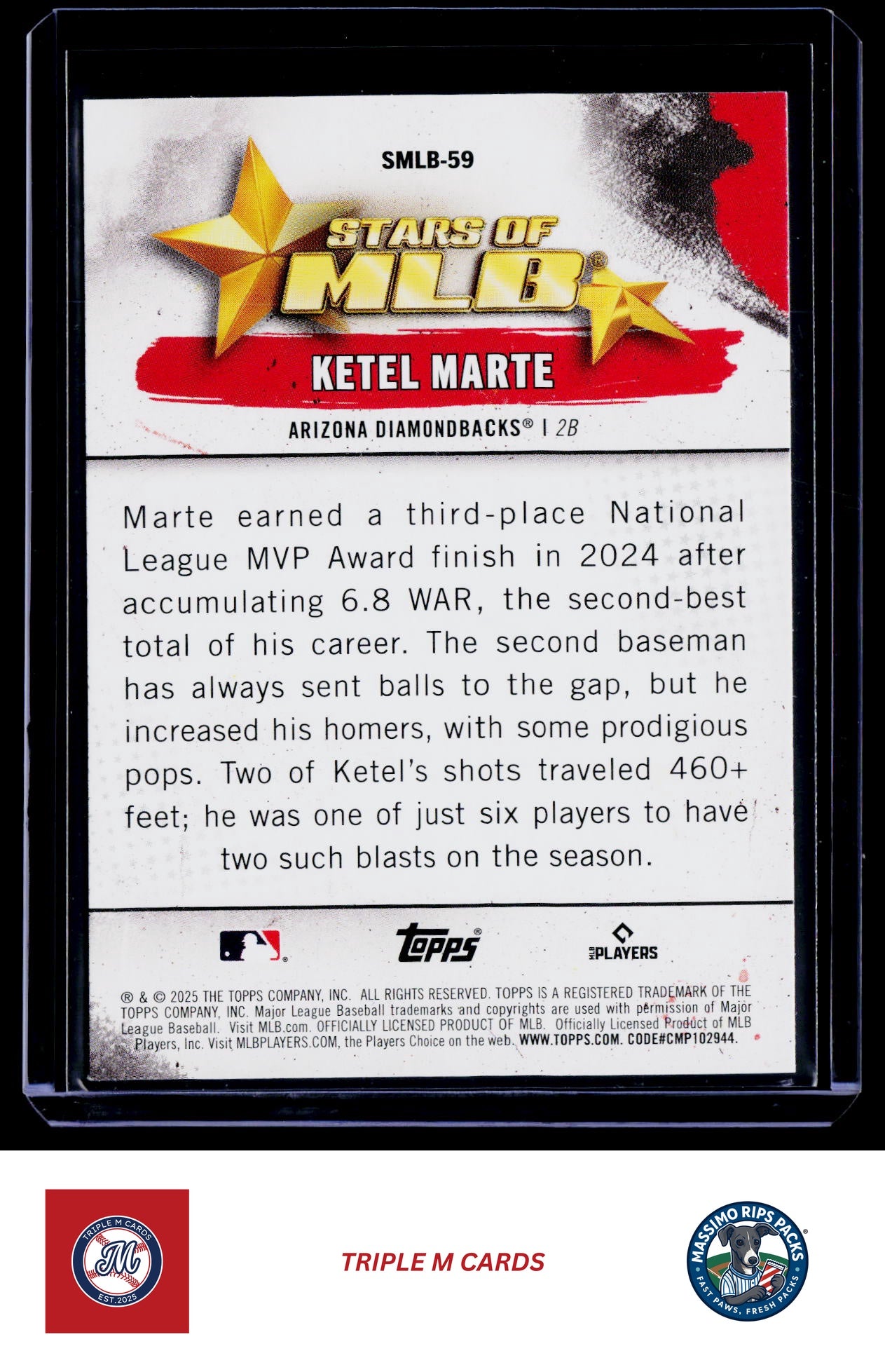 2025 Topps #SMLB-59 Ketel Marte Stars of MLB