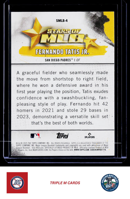 2025 Topps #SMLB-4 Fernando Tatis Jr. Stars of MLB