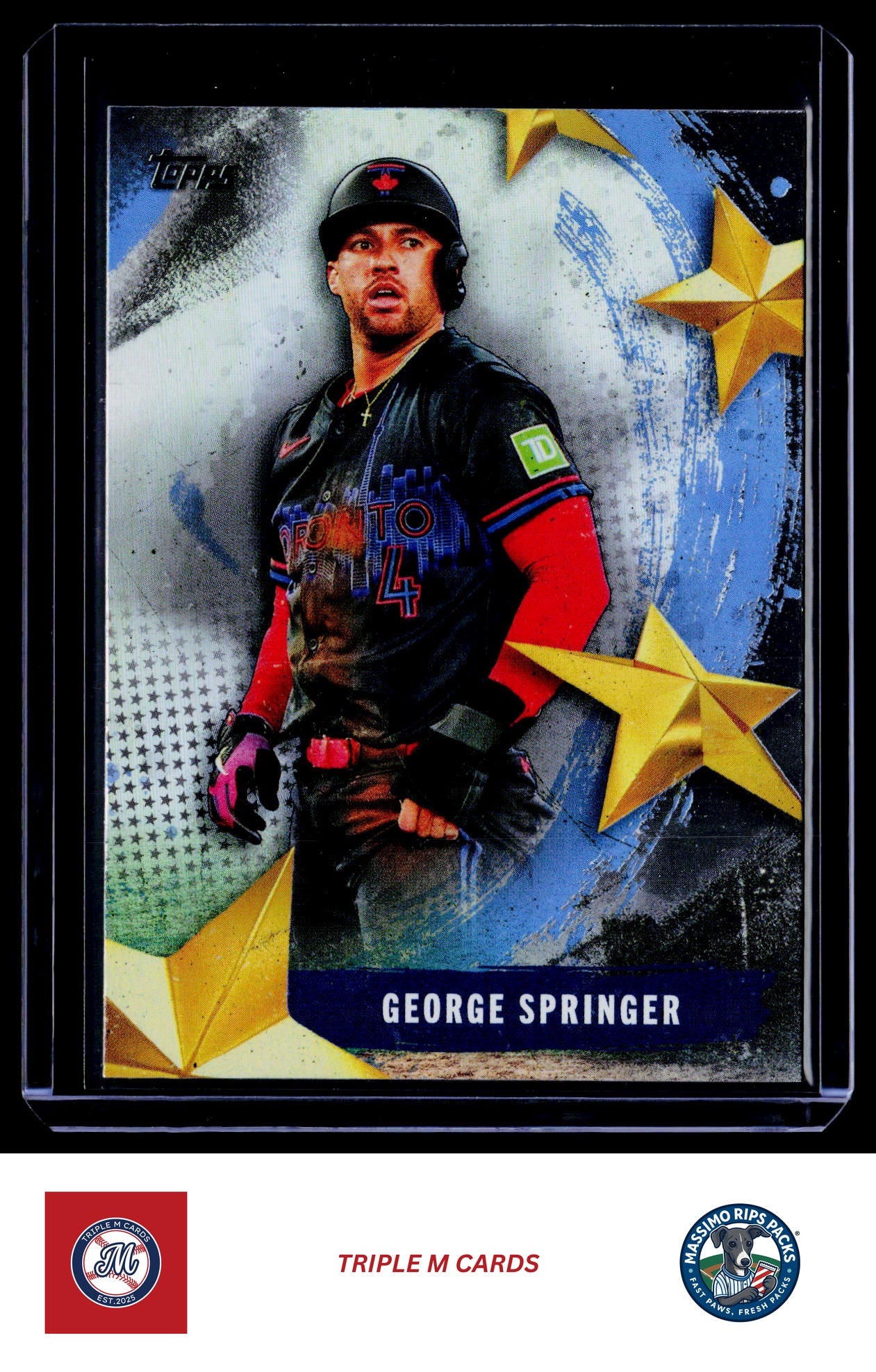 2025 Topps #SMLB-56 George Springer Stars of MLB