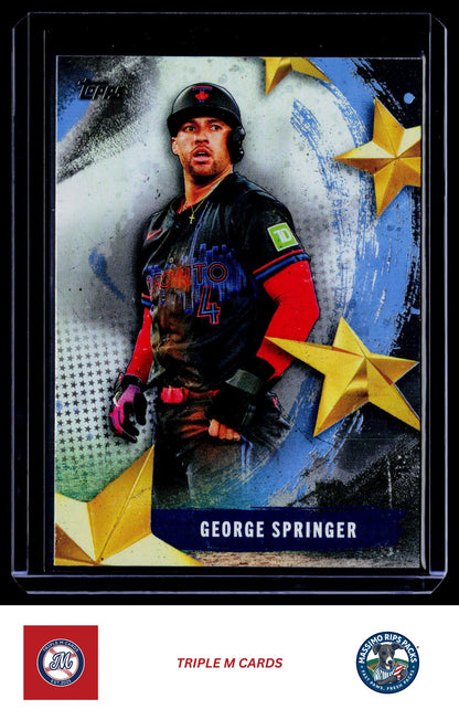 2025 Topps #SMLB-56 George Springer Stars of MLB
