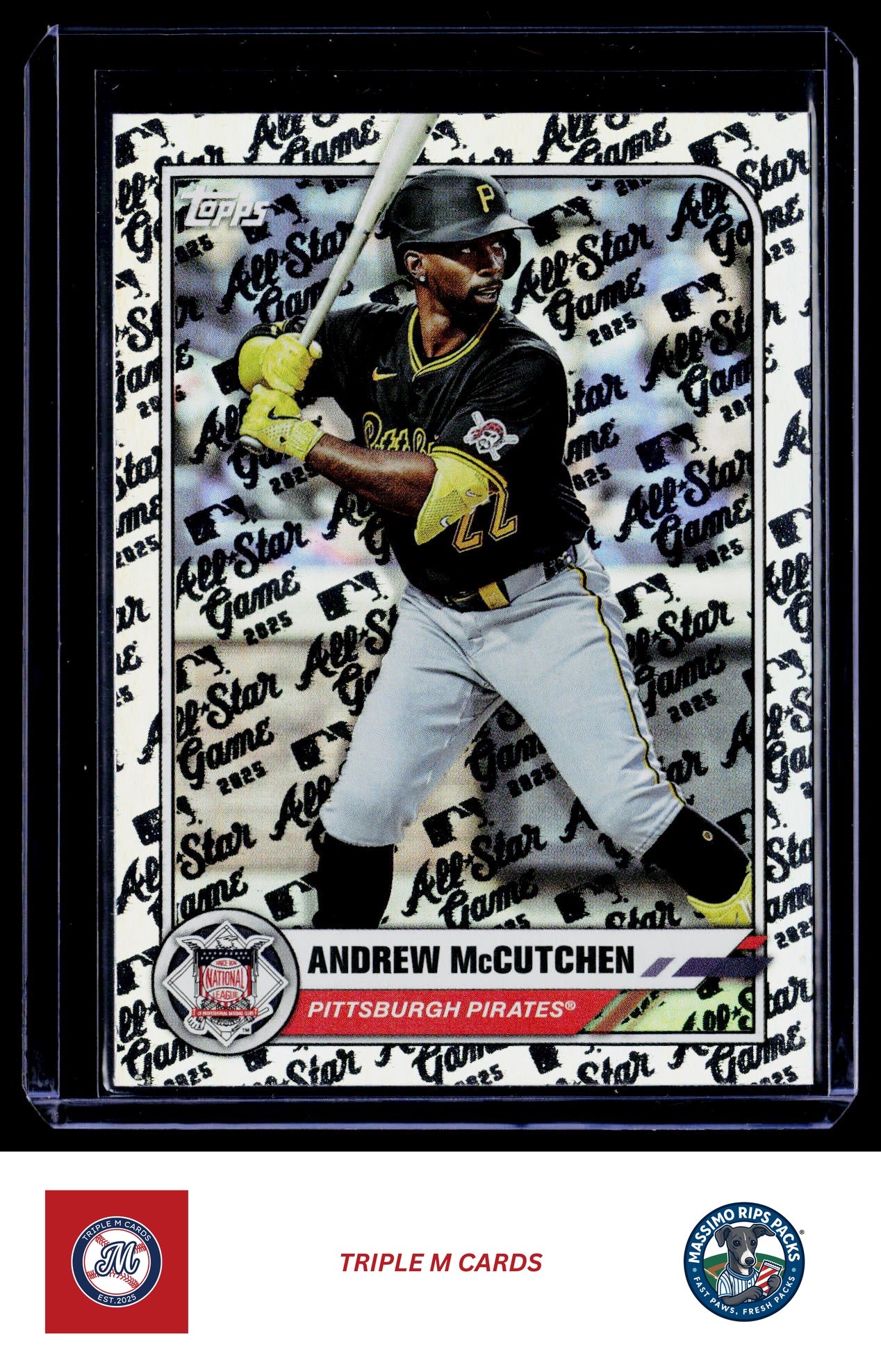 2025 Topps All-Star Game #24 Andrew McCutchen Rainbow Foil