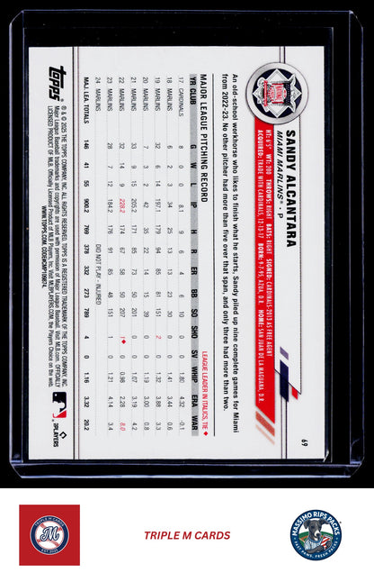 2025 Topps All-Star Game #69 Sandy Alcantara