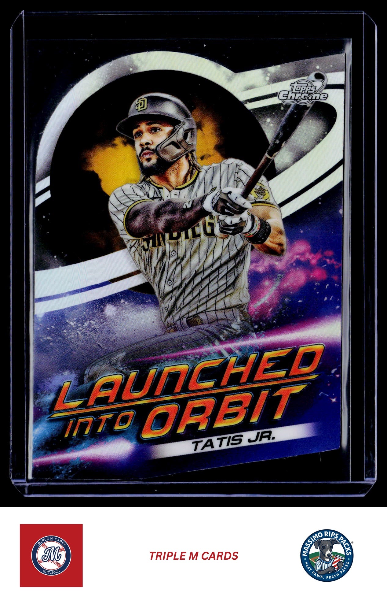 2022 Topps Chrome Cosmic #LIO-1 Fernando Tatis Jr. Launched Into Orbit