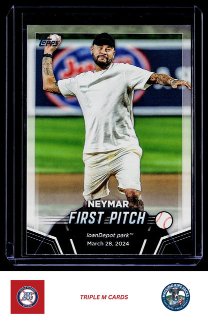 2024 Topps Update #FP-7 Neymar First Pitch