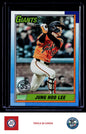 2025 Topps Update #U90-21 Jung Hoo Lee 1990 Topps Baseball 35th Anniversary