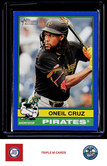 2025 Topps Heritage #183 Oneil Cruz