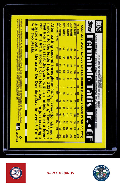2025 Topps Update #U90-23 Fernando Tatis Jr.