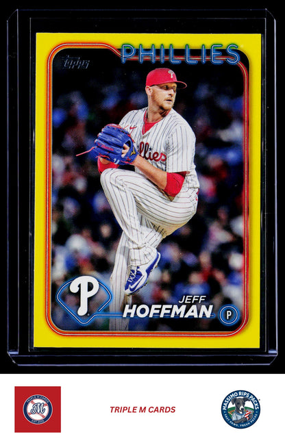 2024 Topps Update #US232 Jeff Hoffman Yellow