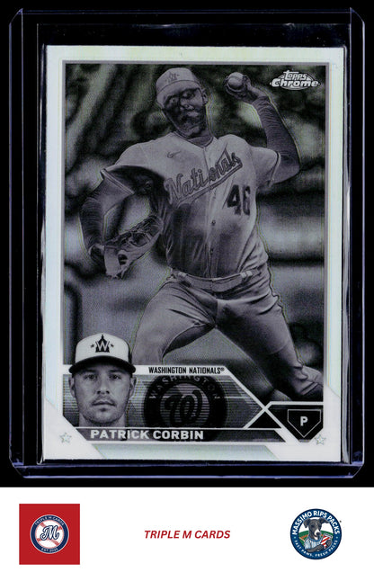 2023 Topps Chrome Update #USC70 Patrick Corbin Sepia