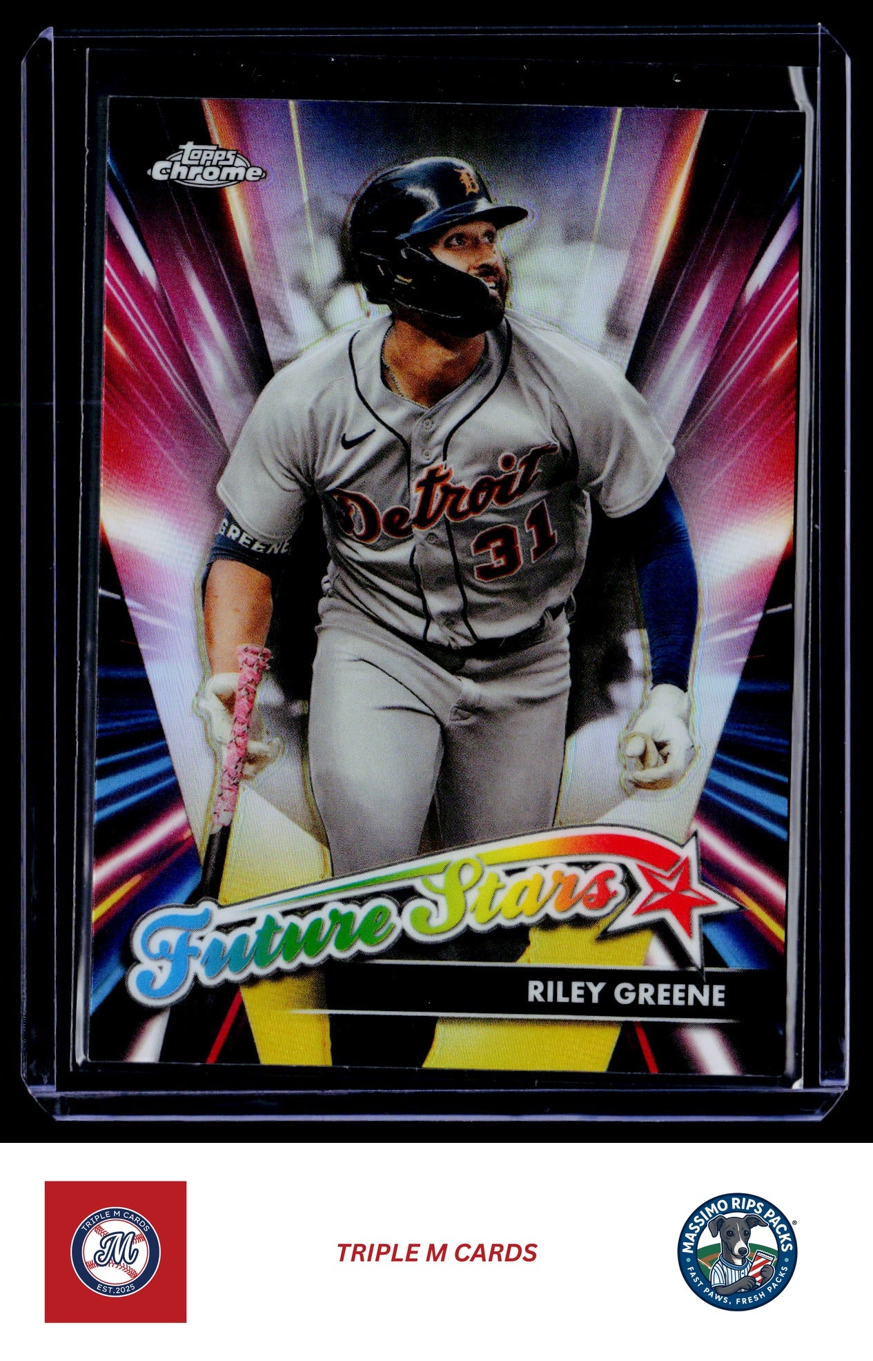 2024 Topps Chrome #FS-16 Riley Greene Future Stars