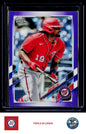 2021 Topps Chrome Update #USC3 Josh Bell Purple Refractor