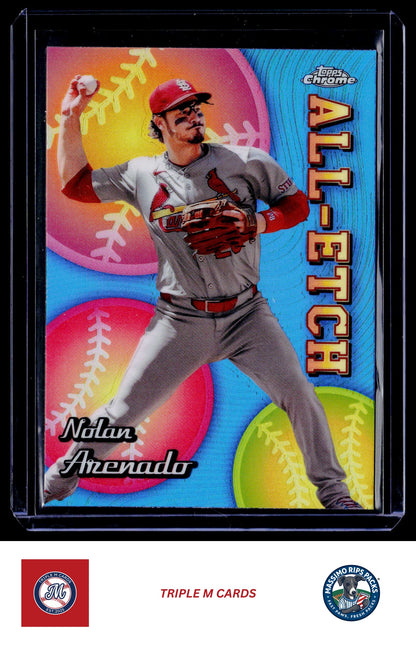 2024 Topps Chrome Update #CAEU-10 Nolan Arenado Chrome All-Etch