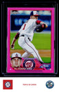 2023 Topps Chrome #216 MacKenzie Gore Pink Refractors