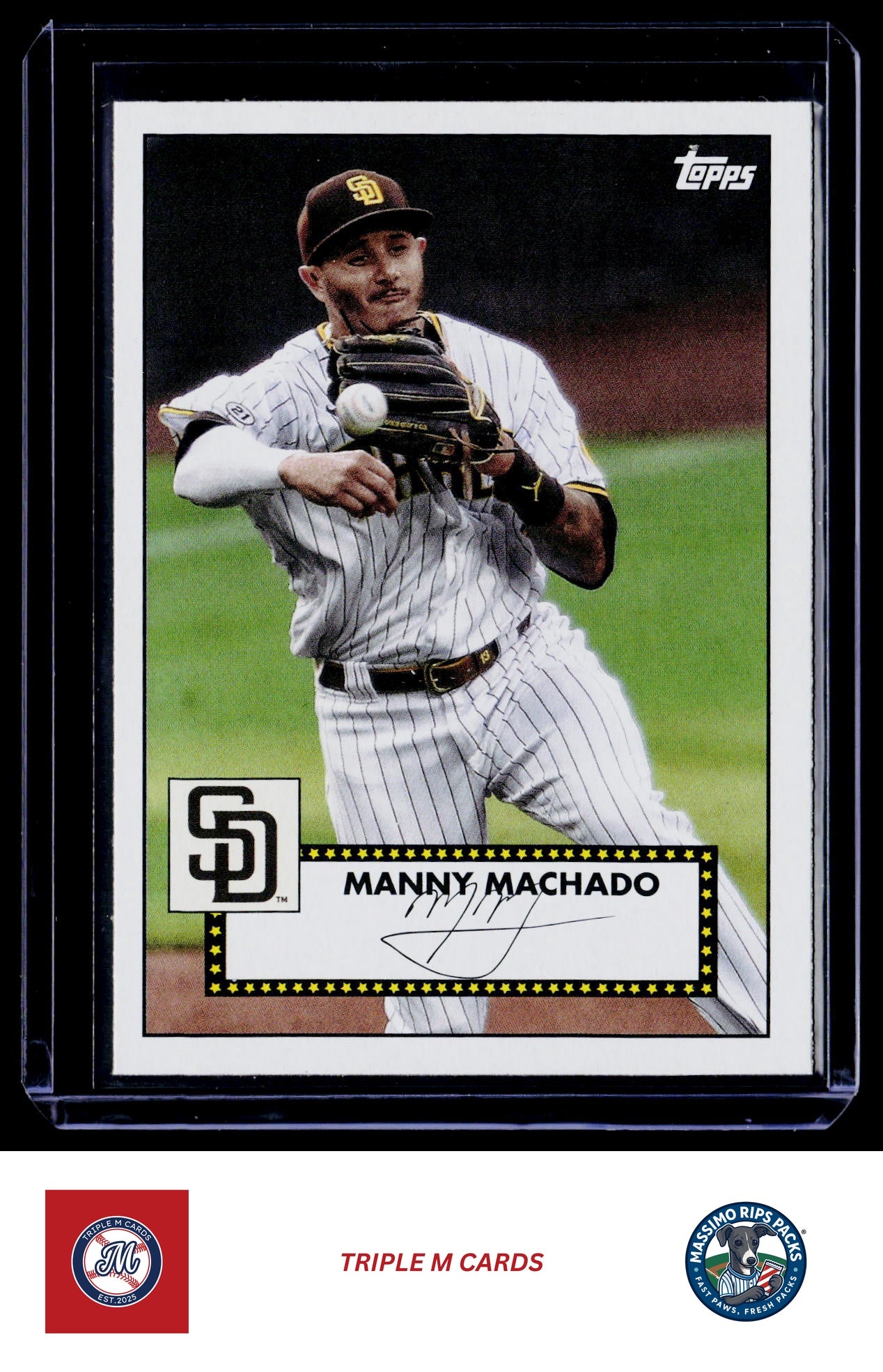 2021 Topps #T52-24 Manny Machado 1952 Topps Redux