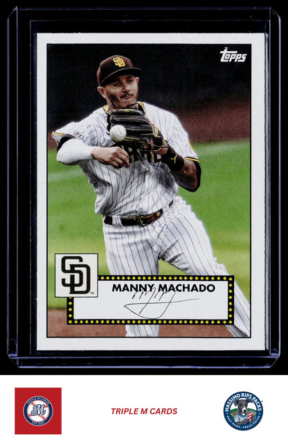 2021 Topps #T52-24 Manny Machado 1952 Topps Redux