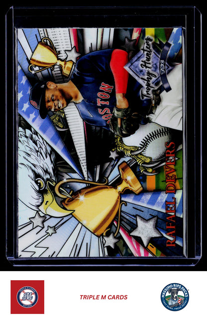 2022 Stadium Club Chrome #RL-10 Rafael Devers Trophy Hunters