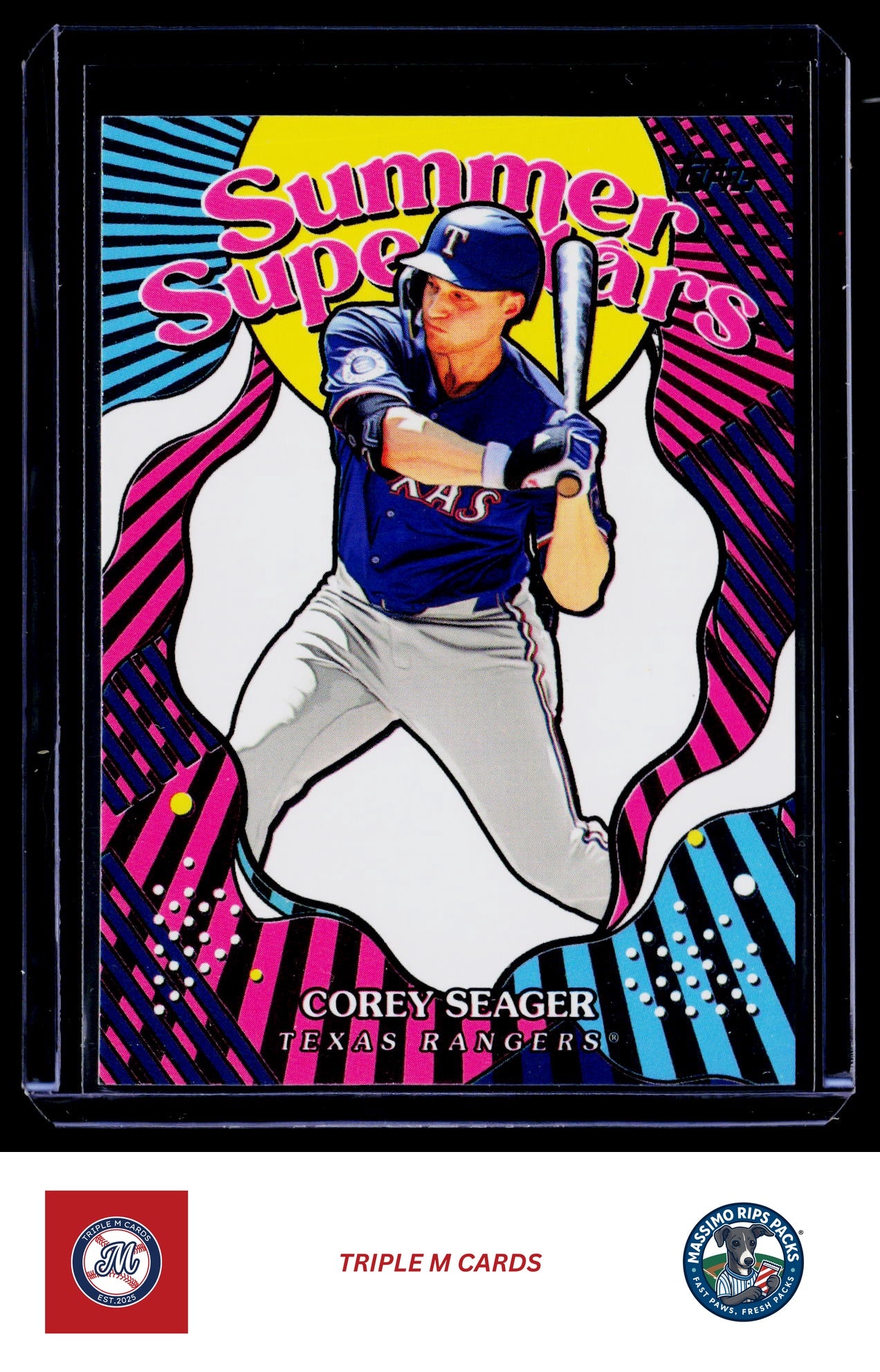 2025 Topps #SS-40 Corey Seager Summer Superstars