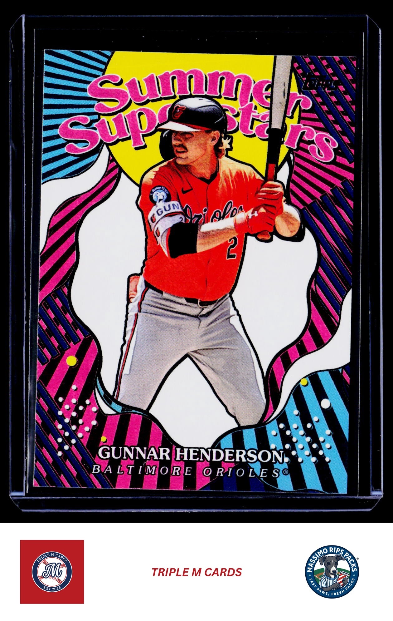 2025 Topps #SS-7 Gunnar Henderson Summer Superstars