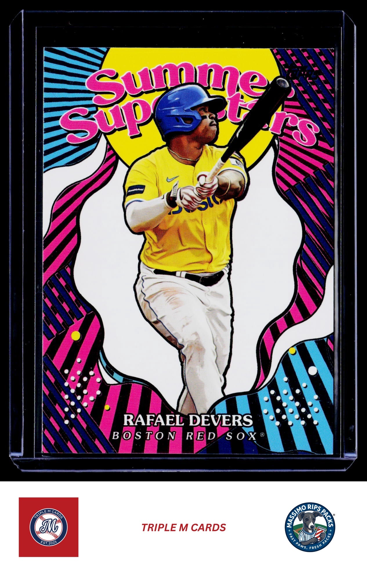 2025 Topps #SS-9 Rafael Devers Summer Superstars