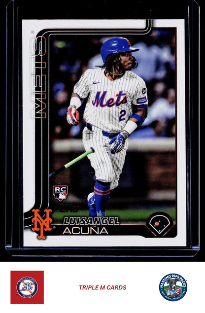 2025 Topps #524 Luisangel Acuña
