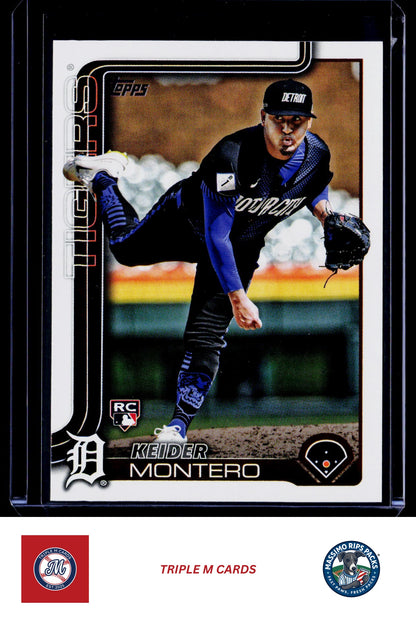 2025 Topps #665 Keider Montero