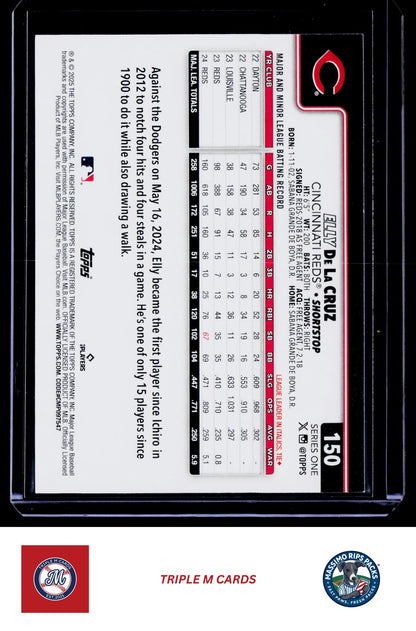 2025 Topps #150 Elly De La Cruz