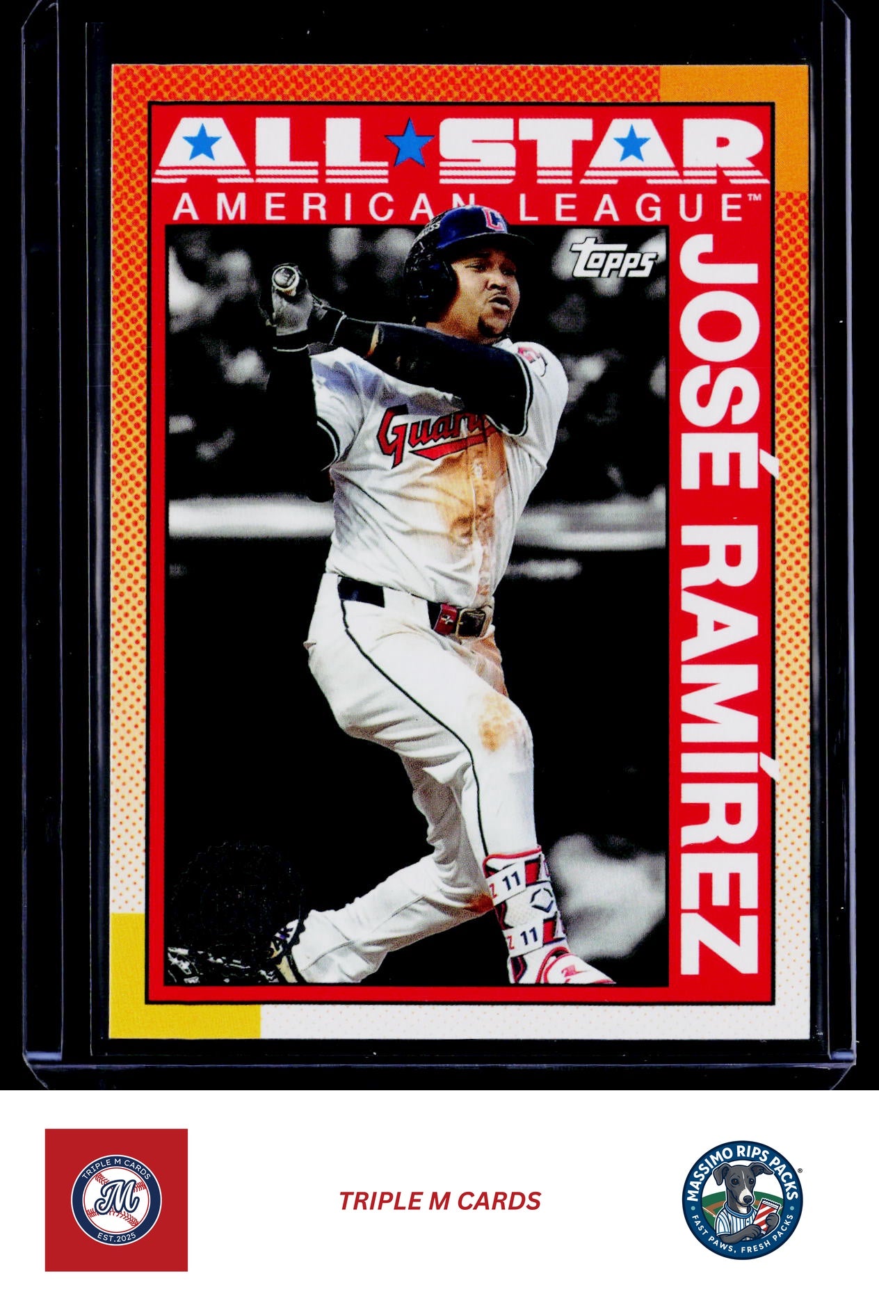 2025 Topps #90AS-32a José Ramírez