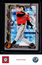 2025 Topps Holiday #H191 Adley Rutschman Silver Glitter Holiday