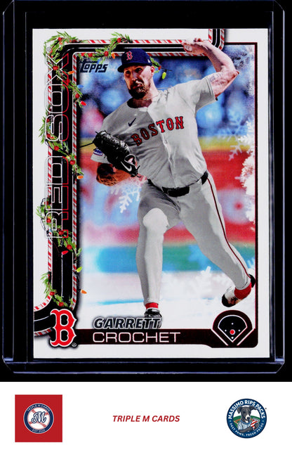 2025 Topps Holiday #H22 Garrett Crochet