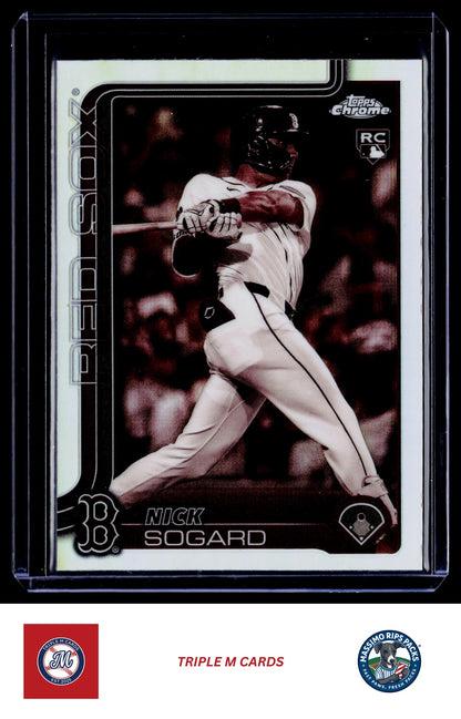 2025 Topps Chrome #123 Nick Sogard Refractors