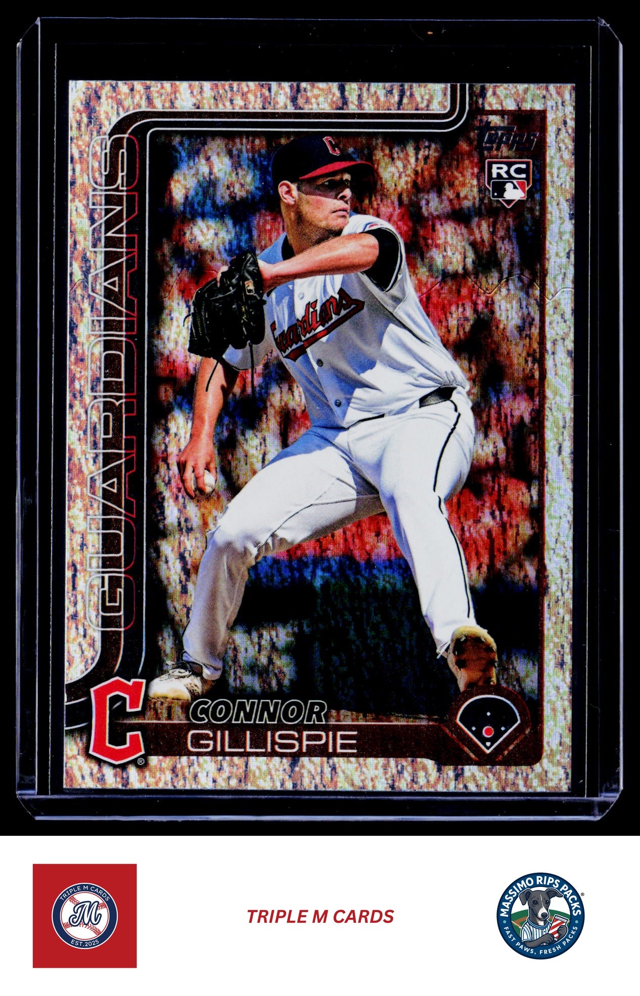 2025 Topps #632 Connor Gillispie Holo Foil