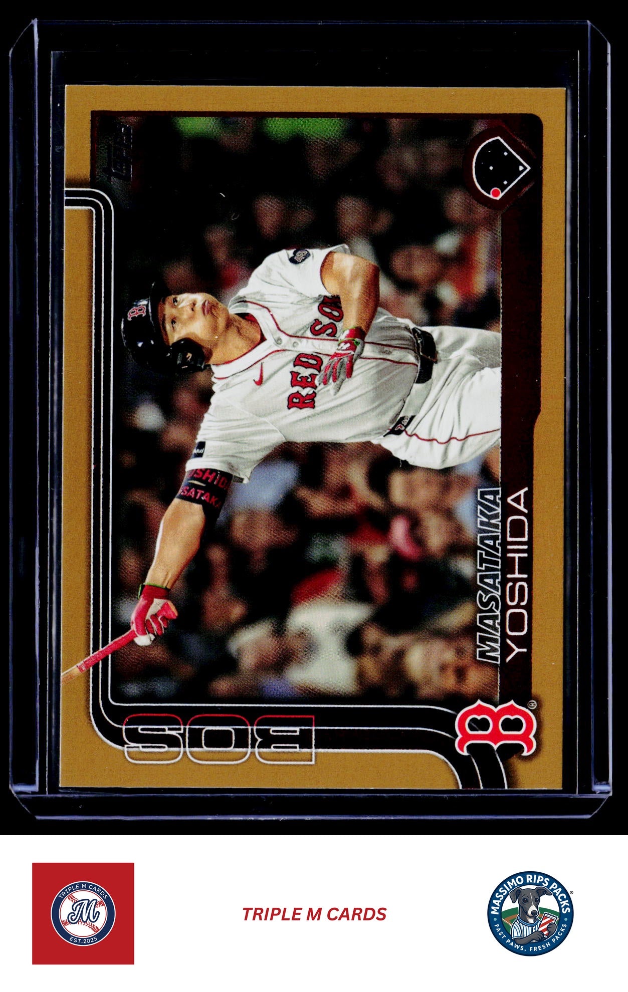 2025 Topps #324 Masataka Yoshida Gold #/2025