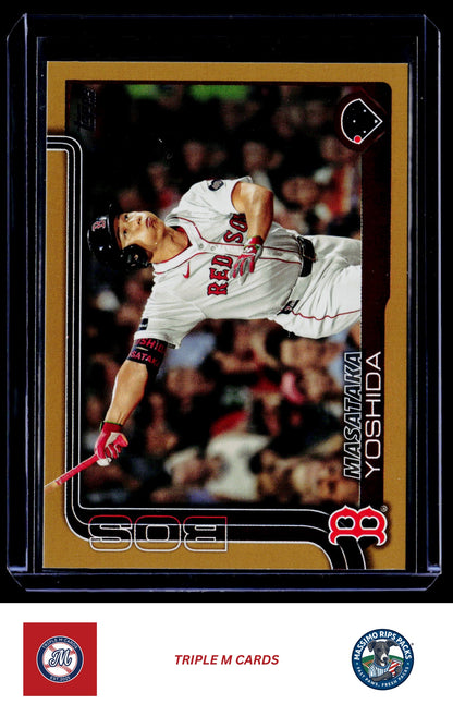 2025 Topps #324 Masataka Yoshida Gold #/2025