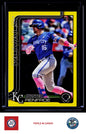2025 Topps #598 Hunter Renfroe Yellow Tinsel