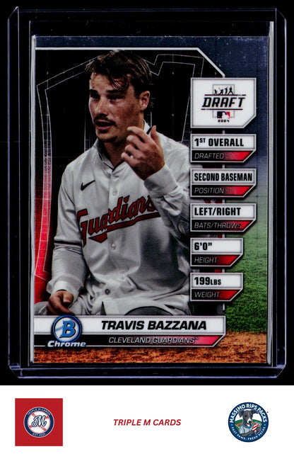 2024 Bowman Draft #BDN-1 Travis Bazzana Bowman Draft Night