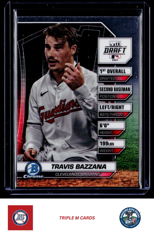 2024 Bowman Draft #BDN-1 Travis Bazzana Bowman Draft Night